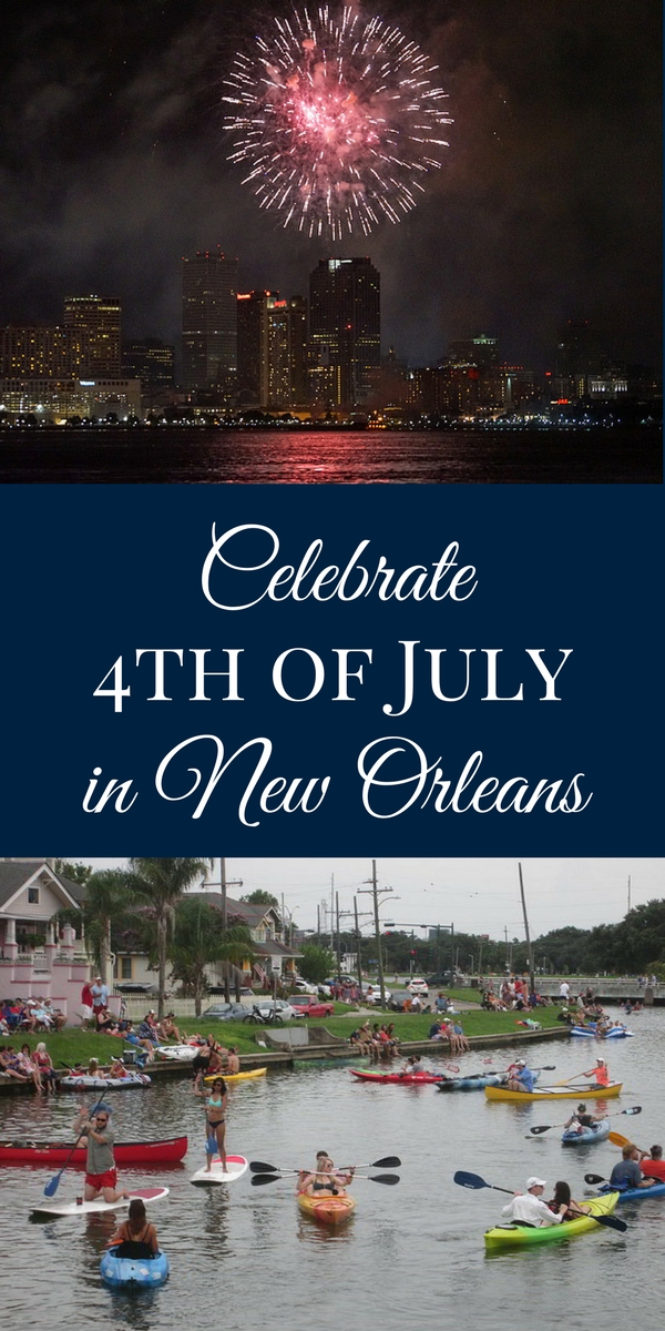  Celebrate our nation's birthday with a fireworks display over the Mississippi River, plus lots more during 4th of July weekend in New Orleans!