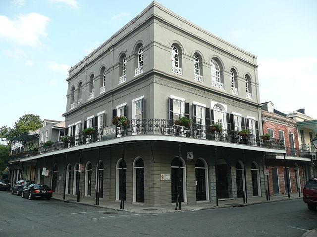 The LaLaurie Mansion is one of the most haunted buildings in the French Quarter. It stands at the corner of Royal and Governor Nicholls Streets.