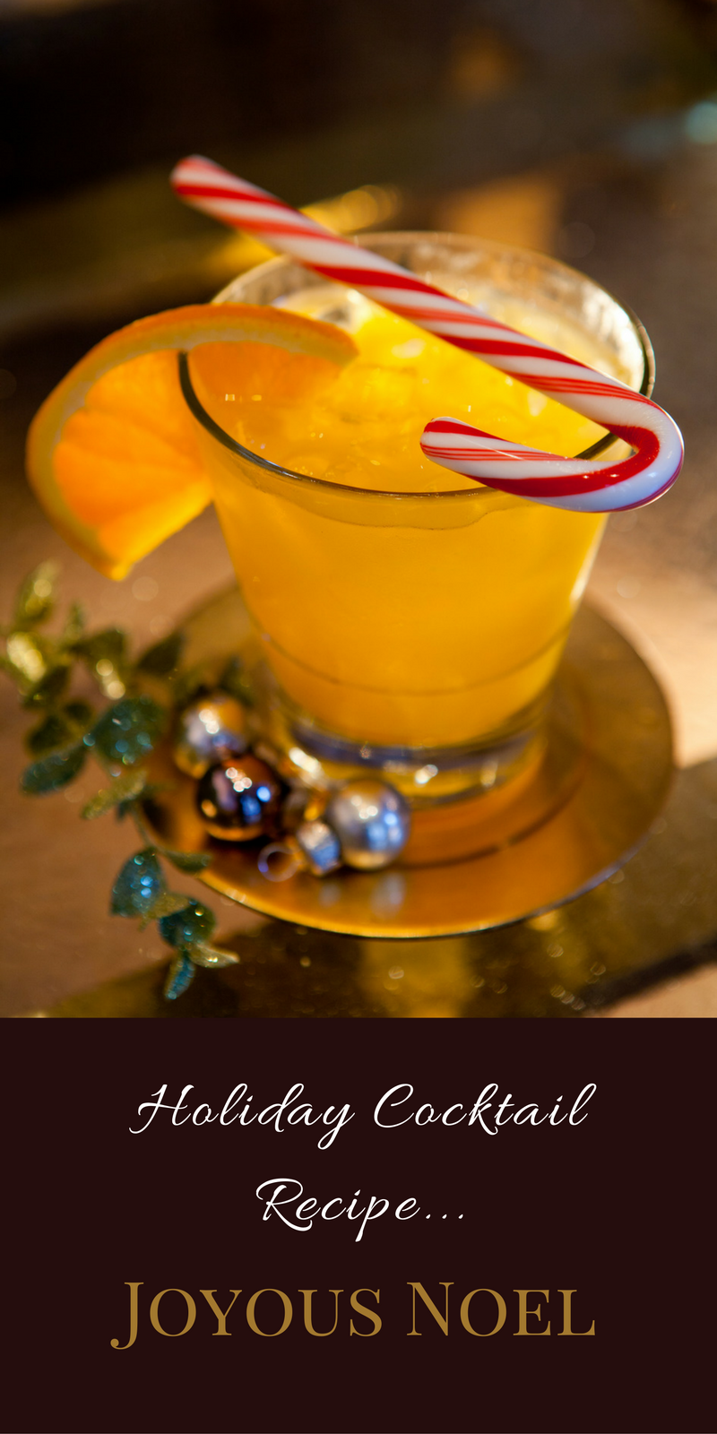 Learn how to make this year's favorite holiday cocktails, including the Joyous Noel, with these easy and festive recipes from the Carousel Bar.
