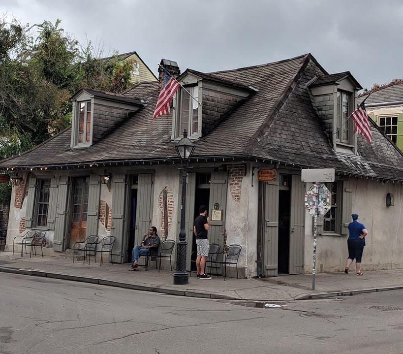 Lafitte's Blacksmith Shop, the oldest bar in America and a must-visit spot in New Orleans' French Quarter