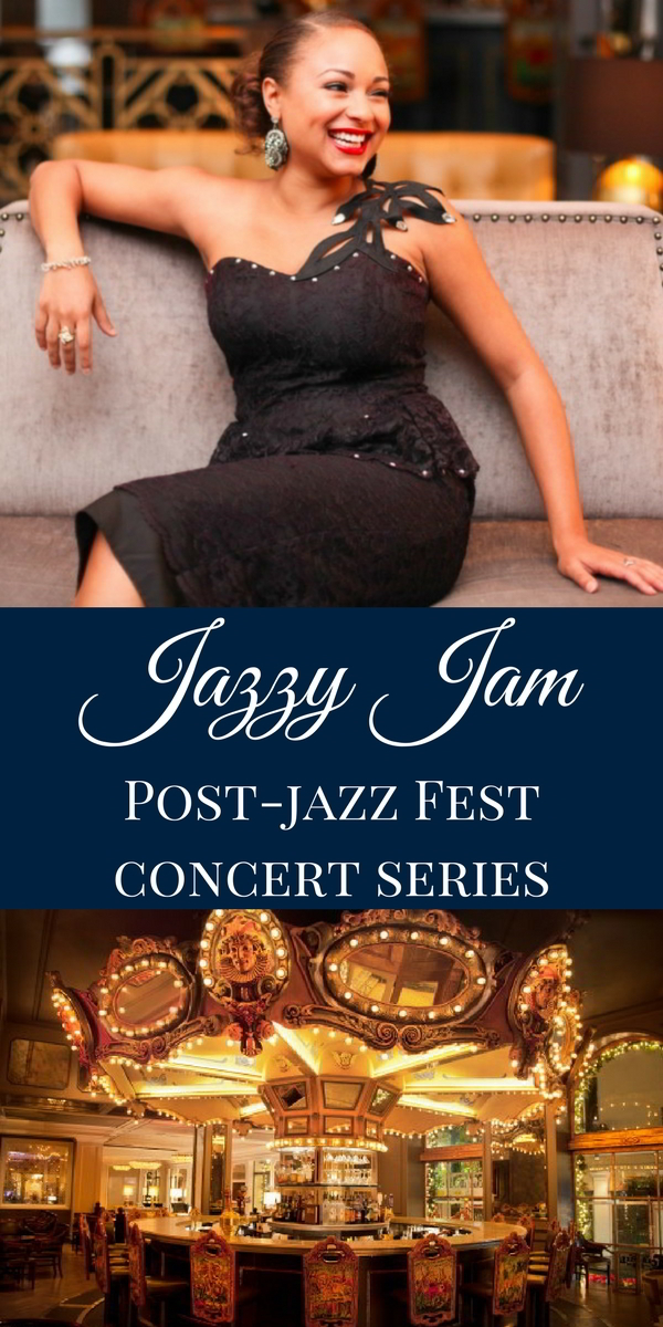 Our Jazzy Jam series, happening every night after New Orleans Jazz Fest lets you unwind in the elegant atmosphere of our Carousel Bar & Lounge.