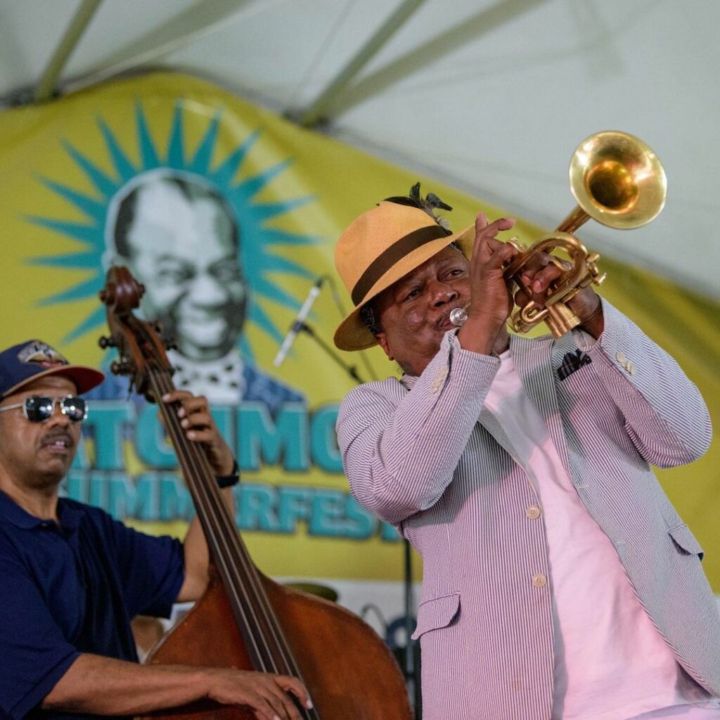 One of the highlights of Satchmo SummerFest in New Orleans this August is the ‘Satchmo Salute’ Second Line Parade honoring Louis Armstrong. 
