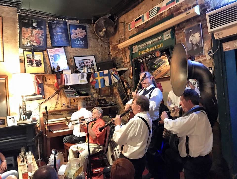 You can see traditional jazz talents take the stage every night at Fritzel's European Jazz Pub, a must-visit music venue in New Orleans.