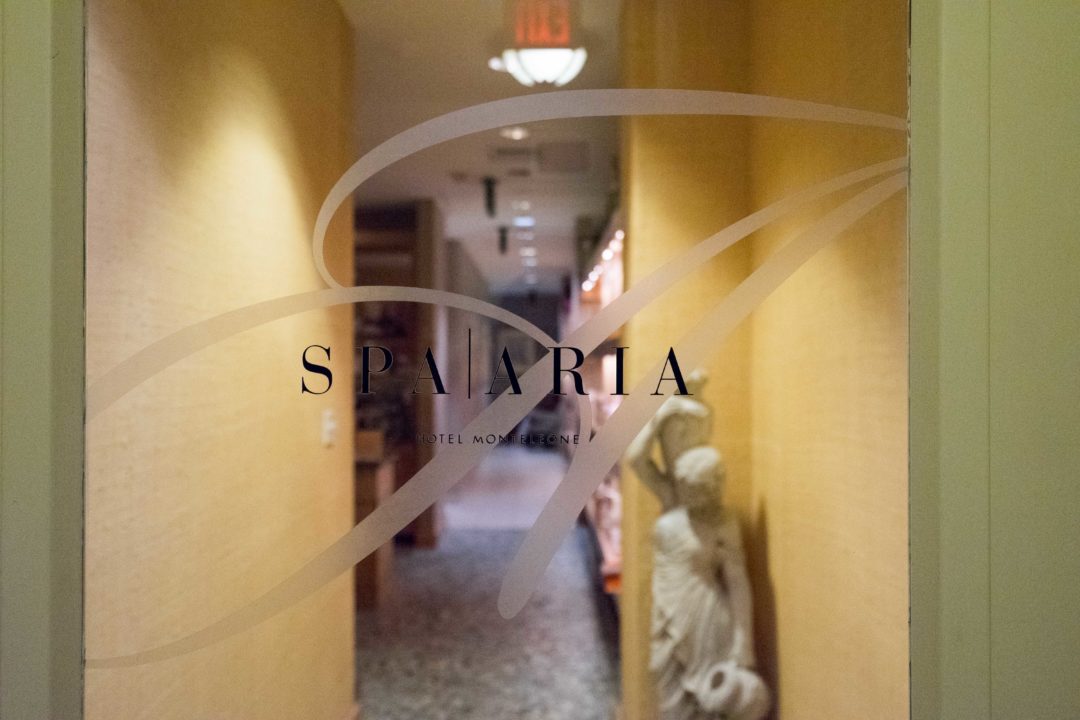 Spa Aria Comforting, Rejuvenating, and Hotel Monteleone