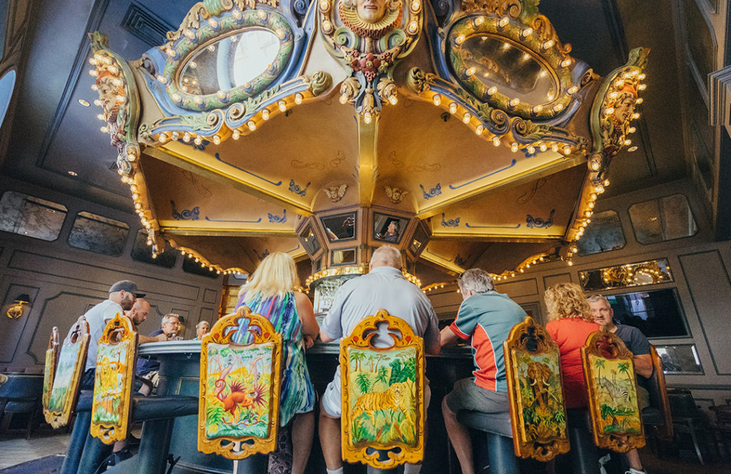 New Orleans Carousel Bar inside Hotel Monteleone a World Renowned Bar and NOLA Destination