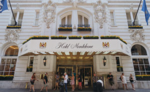 exploring new orleans' French Quarter, in the heart of the city at hotel monteleone