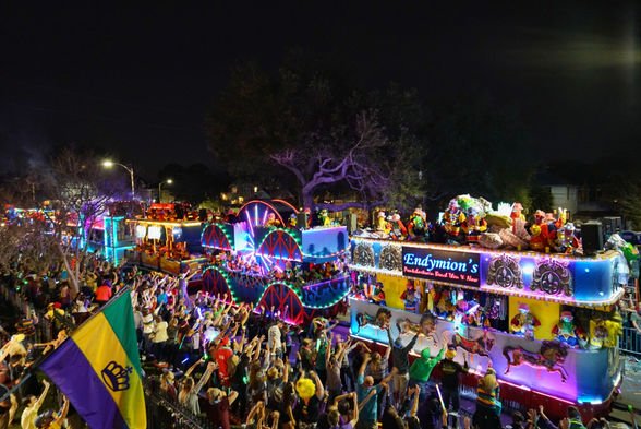 The largest parade of Mardi Gras, the Endymion parade, is one of the most anticipated celebrations of the Carnival season