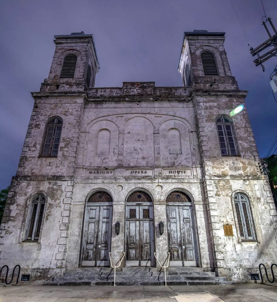 Exterior Photo of the Marigny Opera House