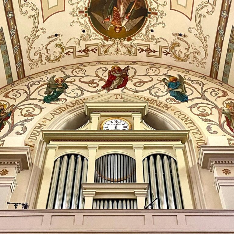 Grand ceiling of the St. Louis Cathedral