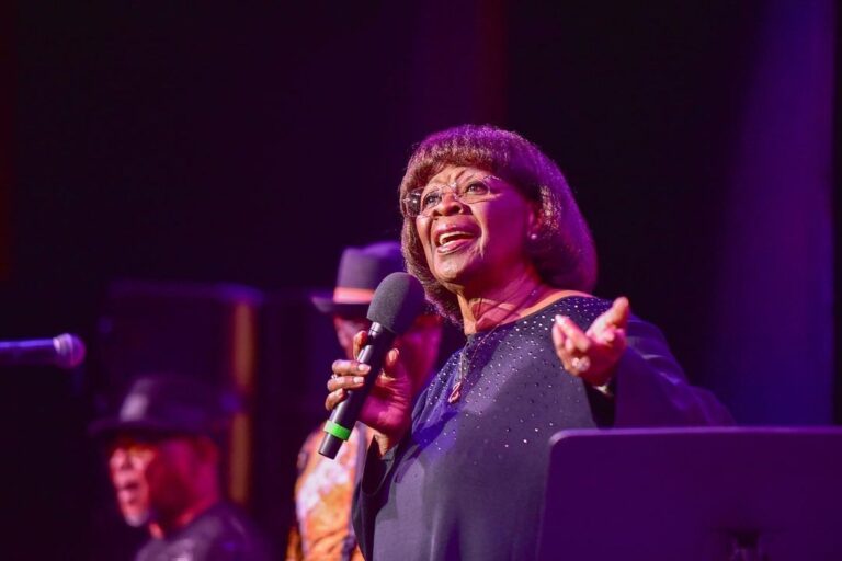 The Soul Queen of New Orleans, Irma Thomas performing on stage