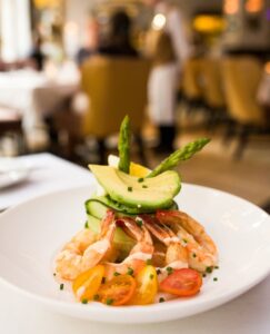 Shrimp and Avocado Stack